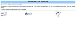 Desktop Screenshot of lists.littlesmunch.com